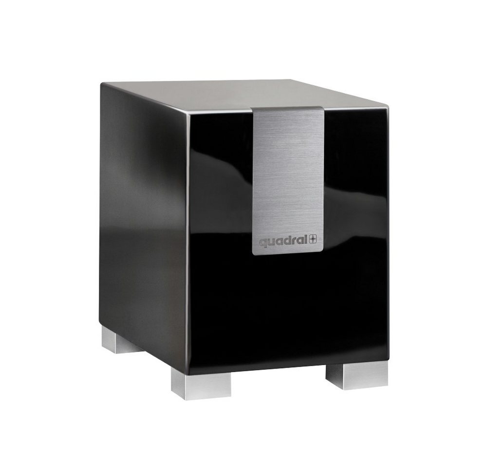 quadral Qube CS10 Aktivsubwoofer schwarz Subwoofer (keine) von quadral