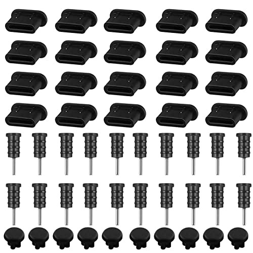 qufzdopv 50 Pcs USB C Staubschutz Stöpsel SilikonhüLle USB 3.1 Typ C Port Für Meiste Typ-C Handy Tablet Zubehör,Schutzkappe von qufzdopv