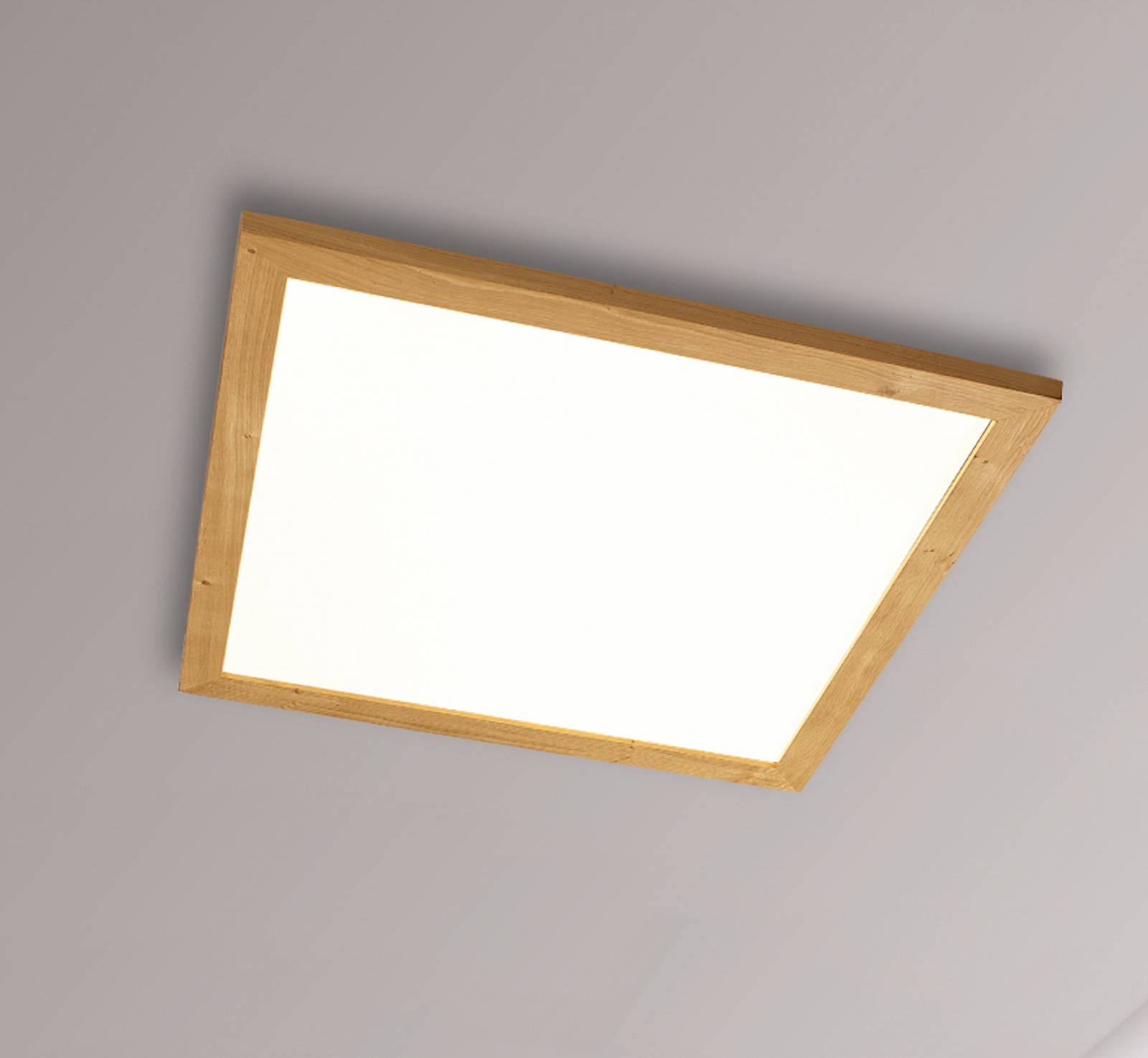 Quitani LED-Panel Aurinor, Eiche natur, 68 cm von quitani