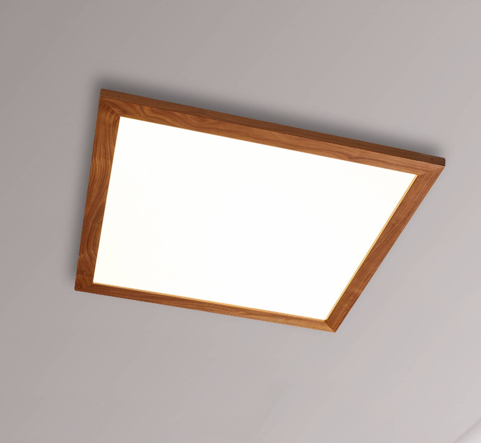 Quitani LED-Panel Aurinor, Nussbaum, 68 cm von quitani