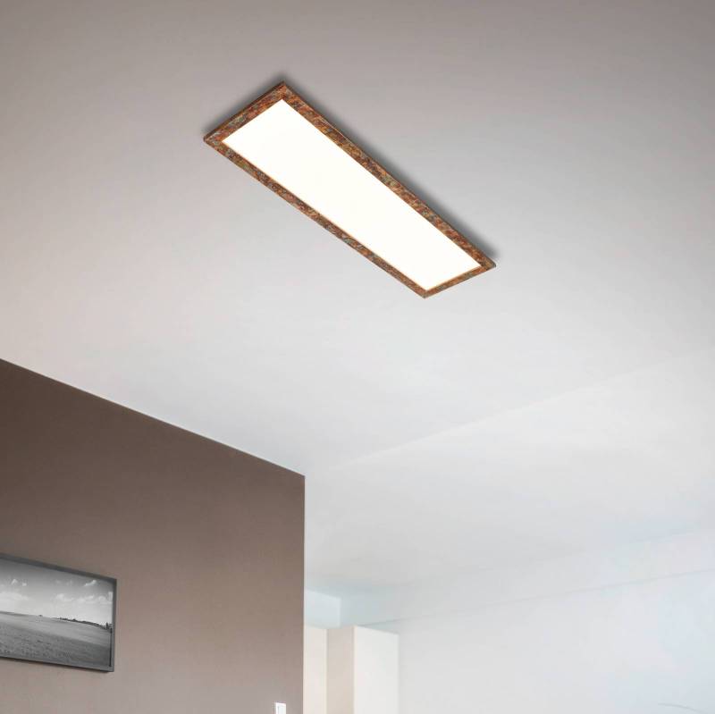 Quitani LED-Panel Aurinor, kupfer, 125 cm von quitani