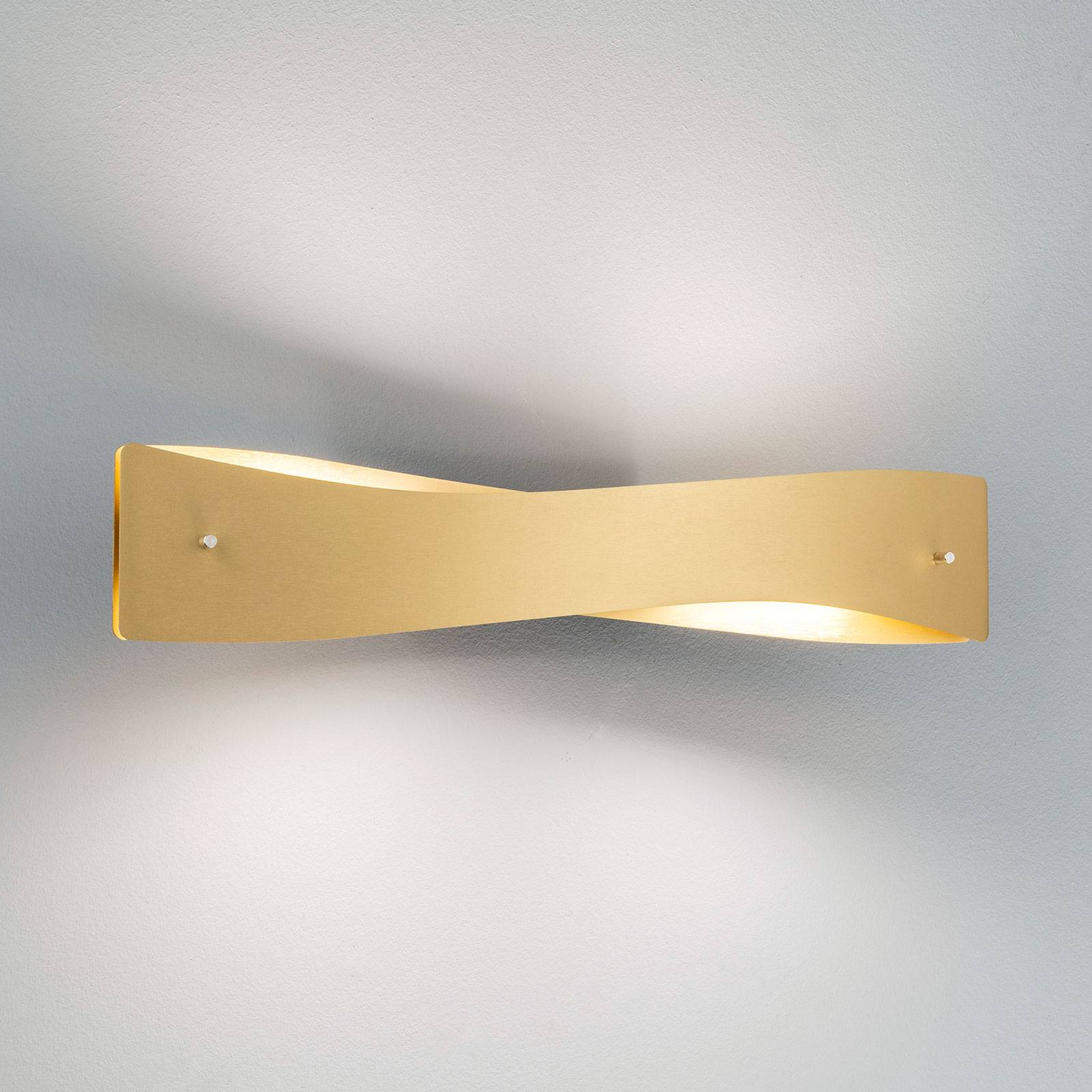 Quitani LED-Wandleuchte Lian, messingfarben, schwarz Quitani LED-Wandleuchte Lian, messingfarben, schwarz von quitani