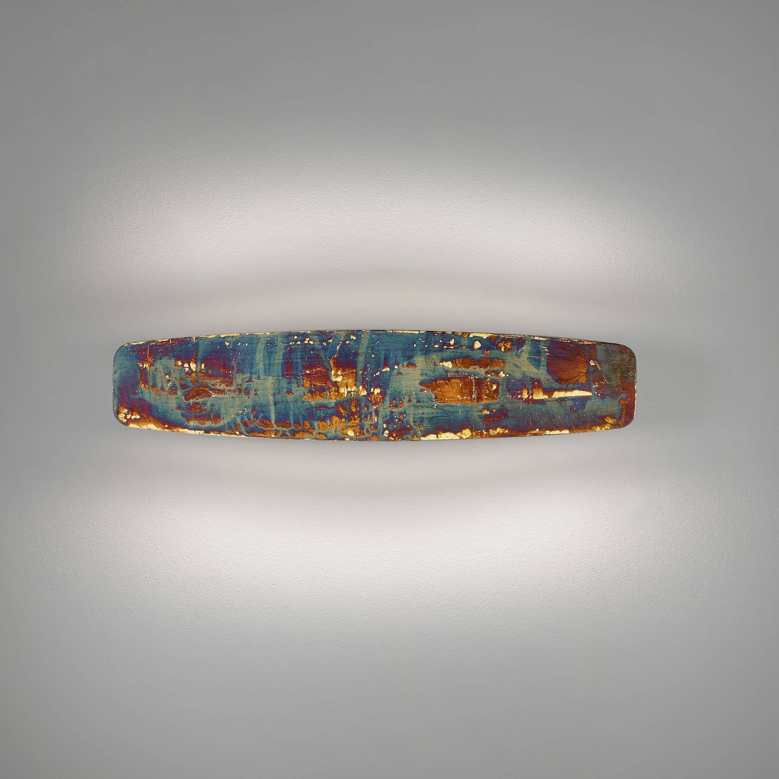 Quitani LED-Wandleuchte Persida, Schlagmetall, goldfarben Quitani LED-Wandleuchte Persida, Schlagmetall, goldfarben von quitani