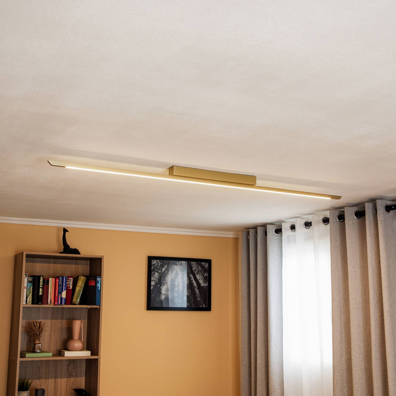 Quitani Niara LED-Deckenleuchte, creme eloxal Quitani Niara LED-Deckenleuchte, creme eloxal von Quitani