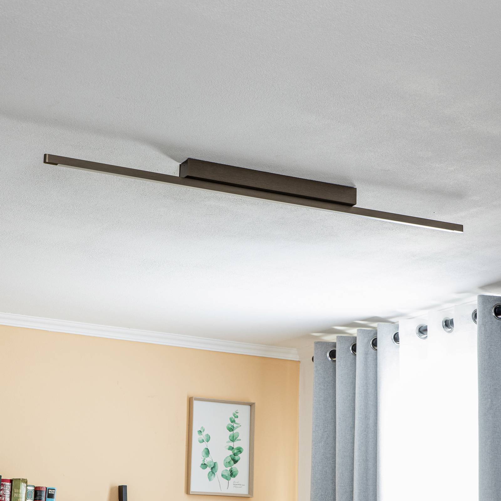 Quitani Talon LED-Deckenleuchte, bronze eloxal Quitani Talon LED-Deckenleuchte, bronze eloxal von Quitani