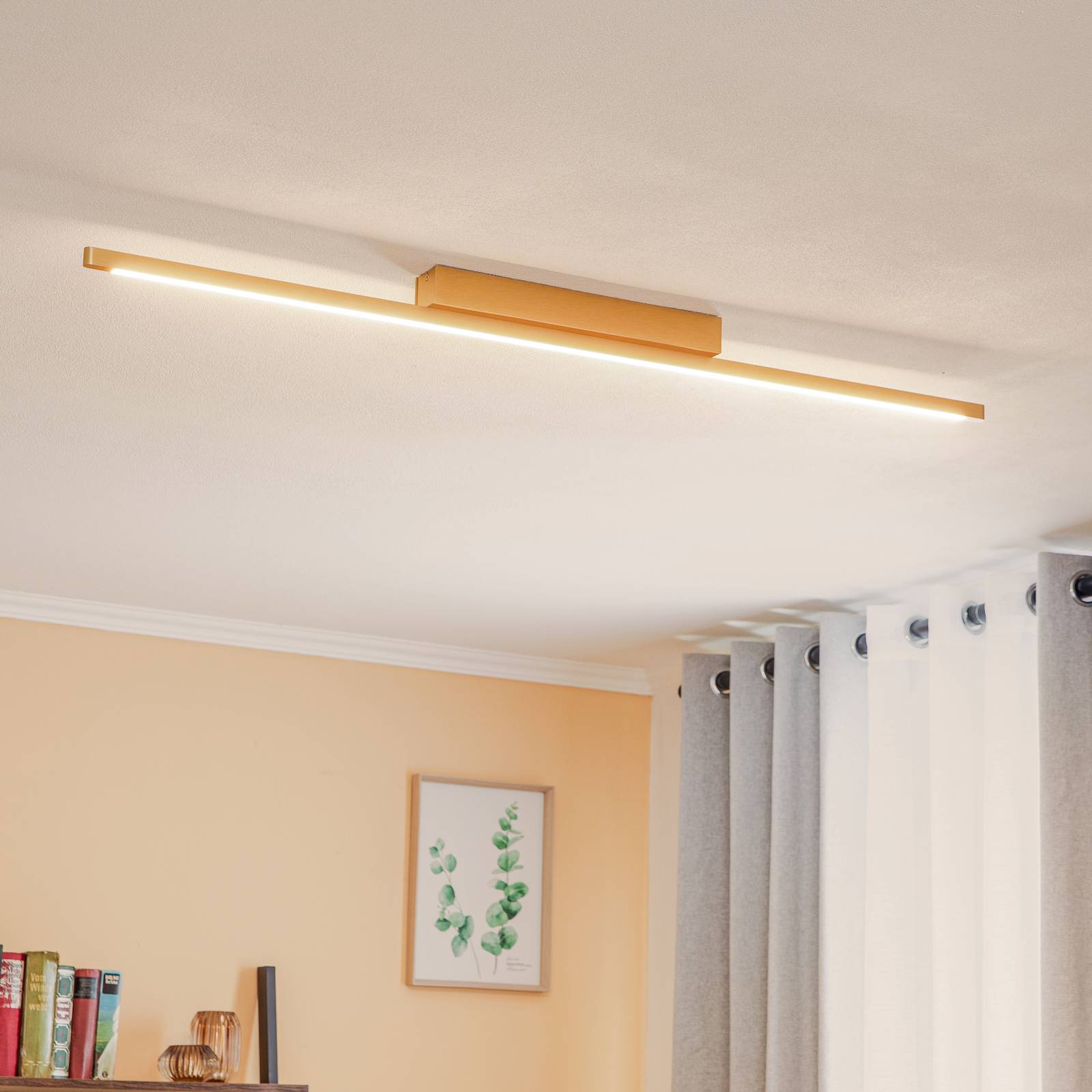 Quitani Talon LED-Deckenleuchte, messing eloxal Quitani Talon LED-Deckenleuchte, messing eloxal von Quitani