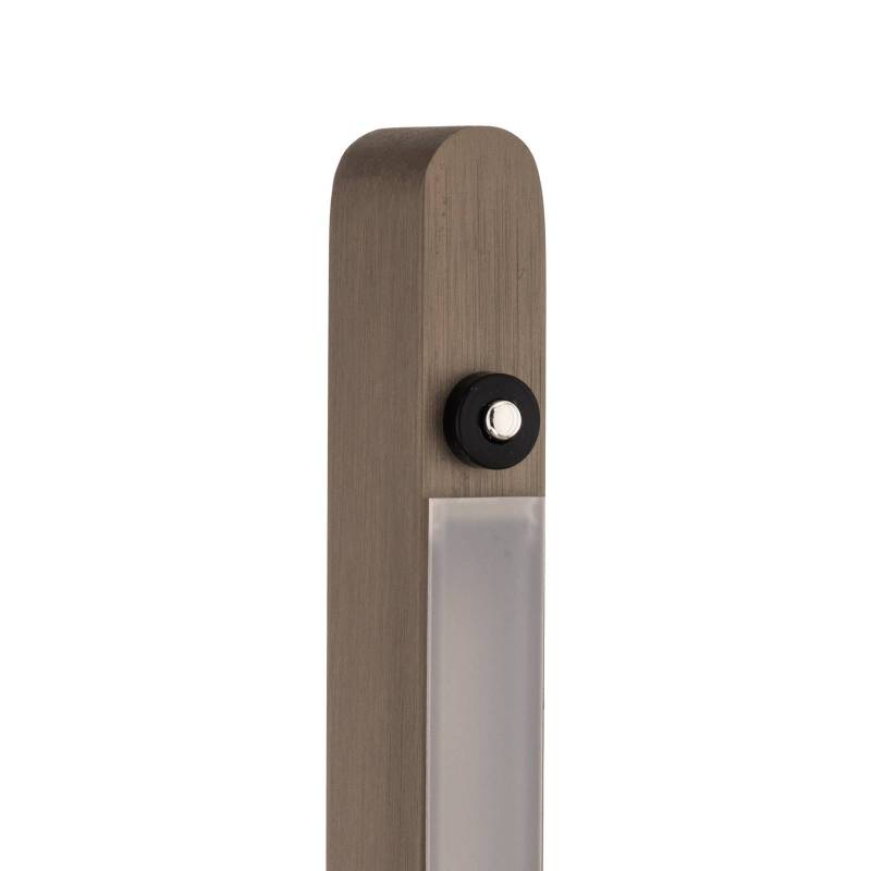 Quitani Talon LED-Wandleuchte eloxal bronze hell von Quitani