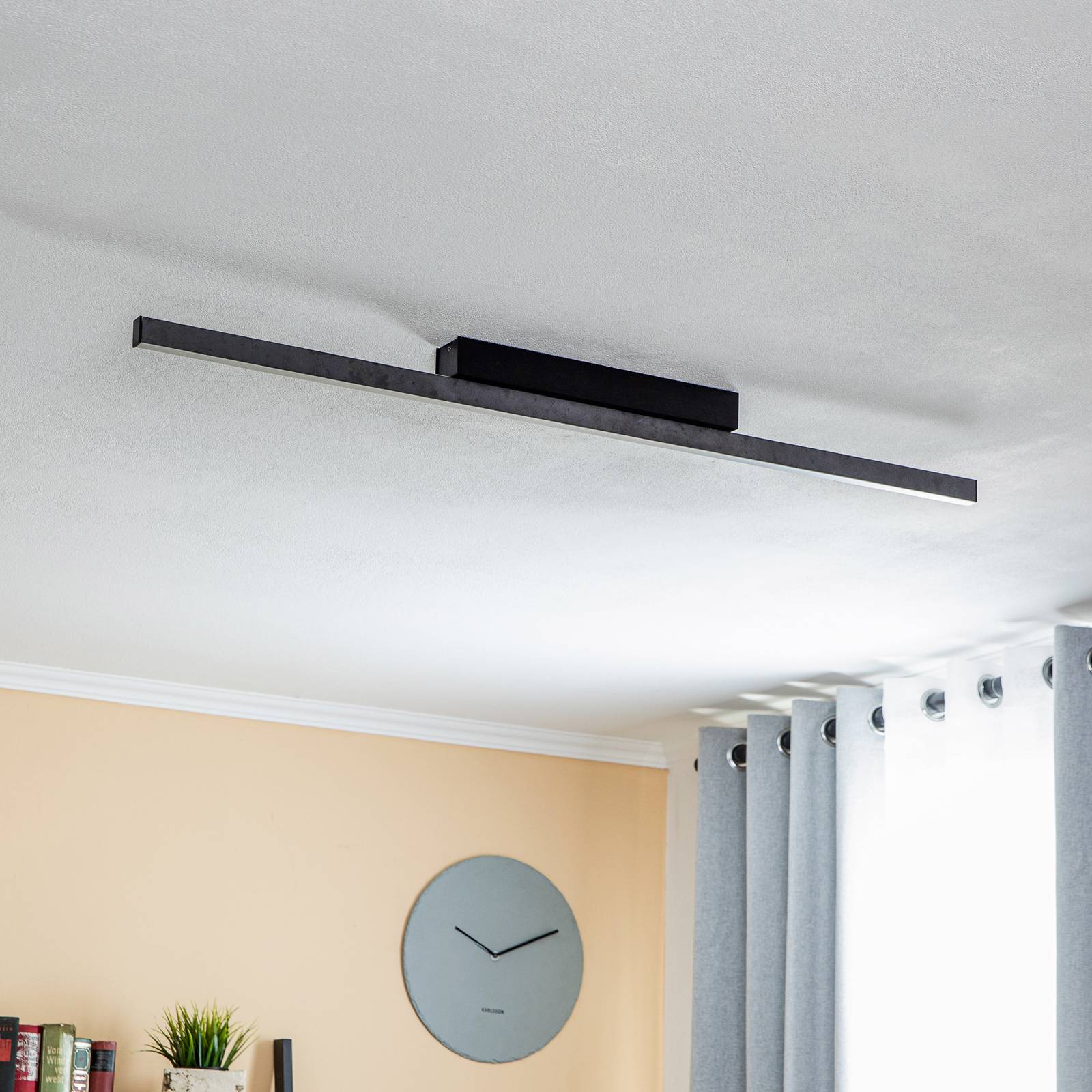 Quitani Zino LED-Deckenleuchte Schiefer grau 38W Quitani Zino LED-Deckenleuchte Schiefer grau 38W von Quitani