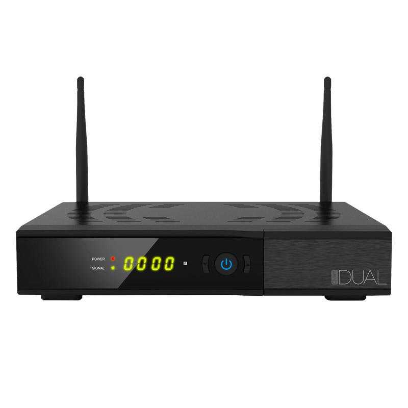 qviart Dual 4K UHD Combo-Receiver (Linux E2 Android 9.0 TV IP 1x DVB-S2X 1xDVB-C/T2 WiFi HDR) von qviart