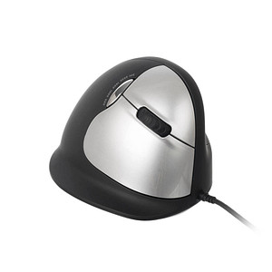 r-go HE Ergo Vertical Mouse Größe L rechts Maus ergonomisch kabelgebunden schwarz, silber r-go HE Ergo Vertical Mouse Größe L rechts Maus ergonomisch kabelgebunden schwarz, silber von r-go