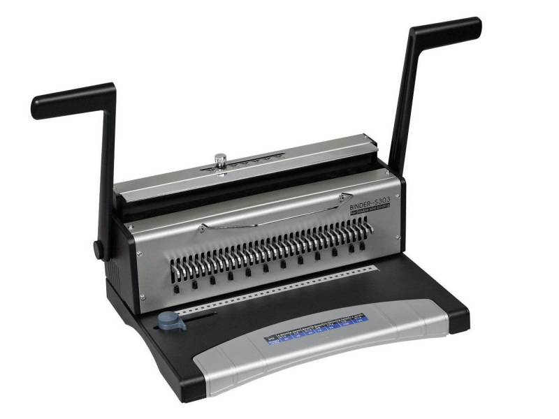 r&b Laminiersysteme Bindegerät Drahtbindegerät WIreBind S303, für 34 Ringe (3:1 Teilung) von r&b Laminiersysteme