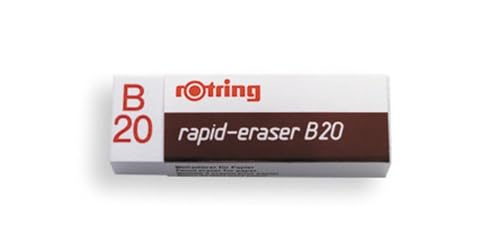 Gum rOtring B20 65x23x10mm potlood wit | 20 stuks von rOtring