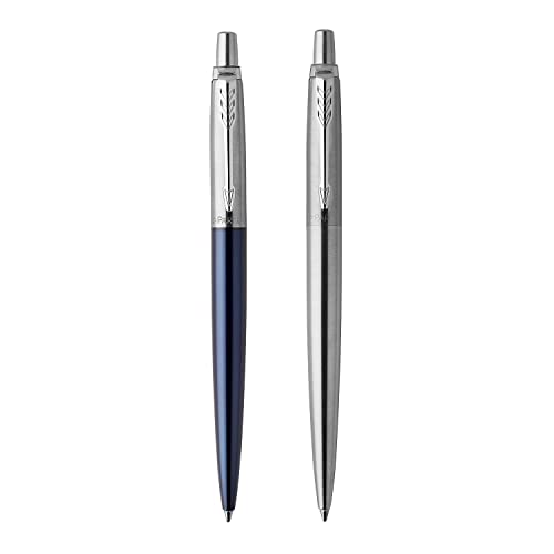 Parker Jotter London Duo Discovery Pack: Kugelschreiber (Royal Blue) & Gelstifte (Edelstahl) von rOtring
