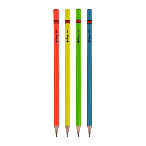 Rotring Neon Bleistift, 4er Pack von rOtring