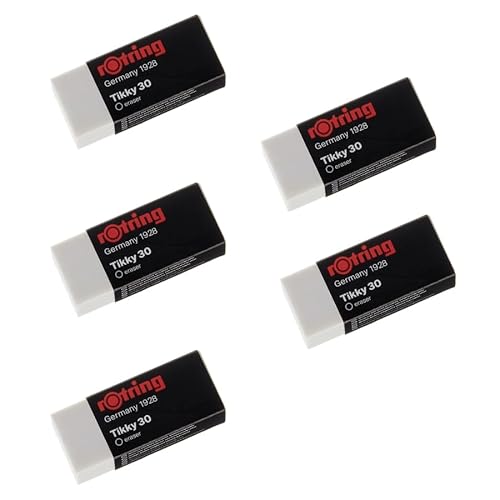 Rotring Tikky 30 Radiergummi, 5 Stück Rotring Tikky 30 Radiergummi, 5 Stück von rOtring