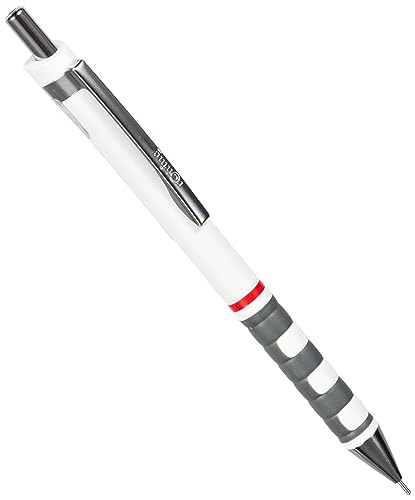 Rotring Tikky Druckbleistift HB 0,70 mm, weißer Schaft x 1 Einzelbleistift von rOtring