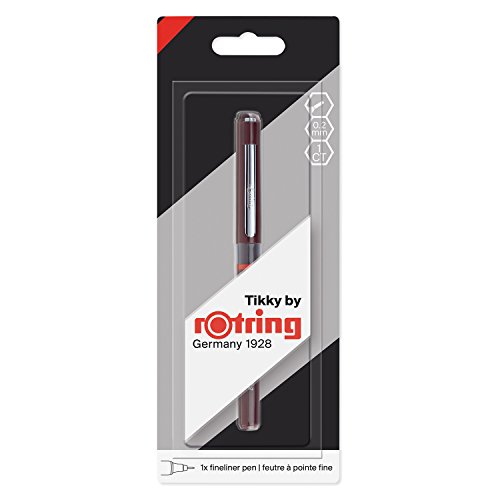 Rotring Tikky Graphic Fineliner 0,10 mm Blisterverpackung 0.20 mm Schwarz von rOtring