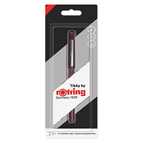 Rotring Tikky Graphic Fineliner 0,10 mm Blisterverpackung 0.50 mm Schwarz von rOtring