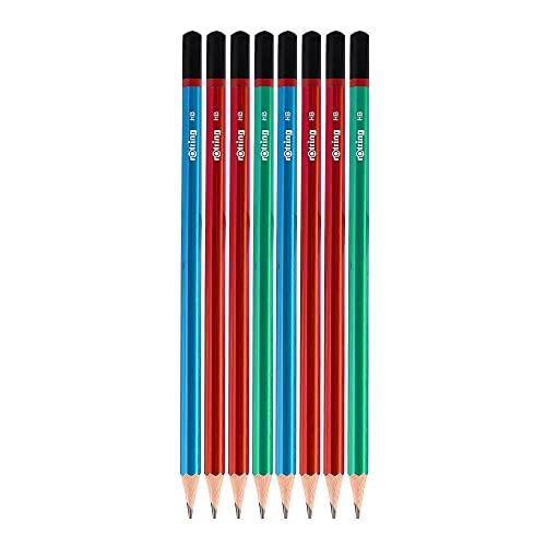 rOtring Bleistifte HB Blister 8er : 2x Blau - 4x Rot - 2x Grün von rOtring