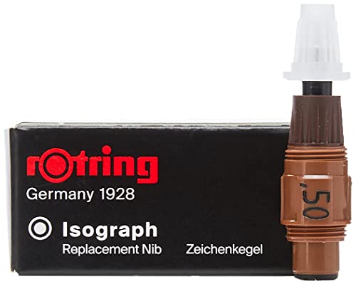 rOtring-Ersatzfeder für Isograph-Tuschestifte, 0,50 mm von rOtring