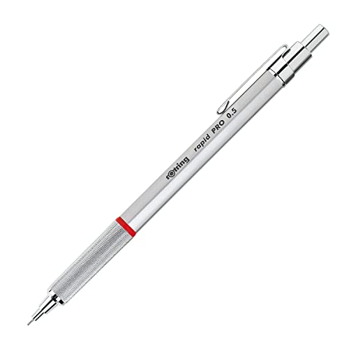 rOtring Rapid PRO Druckbleistift | 0,5 mm | Silberfarbener Schaft rOtring Rapid PRO Druckbleistift | 0,5 mm | Silberfarbener Schaft von rOtring
