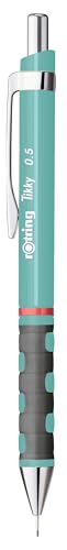 rOtring Tikky-Druckbleistifte in Pastellfarben | HB 0,5 mm | Sea Blue | mit angenehmem gummiertem Soft-Touch-Griff | 12 Stück rOtring Tikky-Druckbleistifte in Pastellfarben | HB 0,5 mm | Sea Blue | mit angenehmem gummiertem Soft-Touch-Griff | 12 Stück von rOtring