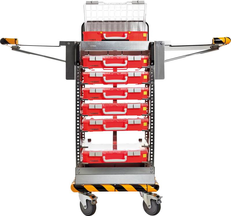 RAACO 142250 - CarryLite Trolley 5x10 +Ablage von raaco