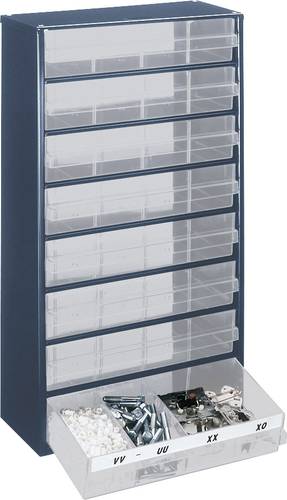 Raaco 1208-03 Schubladenschrank (L x B x H) 306 x 150 x 552mm Anzahl Fächer: 8 Inhalt 1St. von raaco