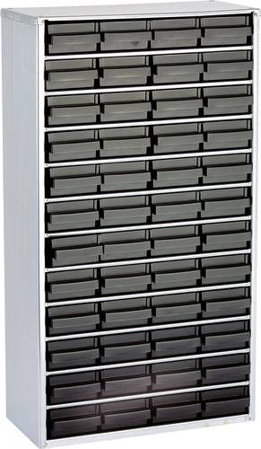 Raaco 1248-01 ESD Stahlmagazin (L x B x H) 306 x 150 x 552mm Anzahl Fächer: 48 inkl. Erdungskabel I von raaco