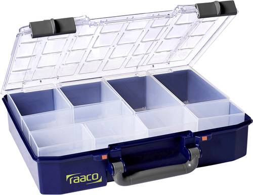 Raaco CarryLite 80 4x8-9 Sortimentskoffer (B x H x T) 337 x 79 x 278mm Anzahl Fächer: 9 Inhalt 1St. von raaco