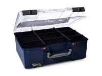 raaco CarryLite 150-9 DL, Blau, Polycarbonat (PC), Polypropylen (PP), 413 mm, 330 mm, 148 mm, 2,14 kg von raaco