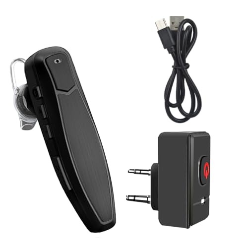 radtel Radio Bluetooth Kopfhörer mit Noise Cancelling Mikrofon, kompatibel RT-470X RT-490 RT-890 RT-470 RT-590 und weiteren 2-poligen K Anschlüssen. (Aktualisierte Version) (Update) von radtel
