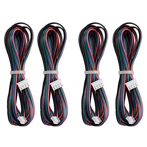 rahl 4PCS 2M Motor Connector Kabel XH2.54 4Pin to XH2.0 6Pin Weiß Klemme Parallel Motor Drähte für 3D Drucker Stepper rahl 4PCS 2M Motor Connector Kabel XH2.54 4Pin to XH2.0 6Pin Weiß Klemme Parallel Motor Drähte für 3D Drucker Stepper von rahl