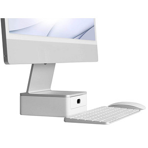 rain design Monitorständer mBase für Apple iMac 60,96 cm/24 Zoll silber von rain design