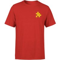 Banjo Kazooie Jiggy Embroidered T-Shirt - Red - L von rare