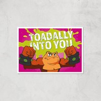 Battletoads Toadally Into You Art Print Giclee Art Print - A2 - Print Only von rare
