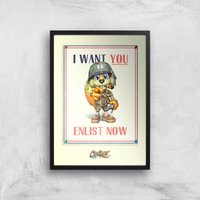 Conker I Want You Giclee Art Print - A3 - Print Only von rare