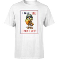 Conker I Want You T-Shirt - White - M von rare