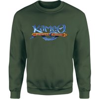 Kameo Logo Sweatshirt - Forest Green - XL - Waldgrün von rare