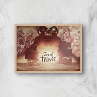 Sea Of Thieves 2nd Anniversary Giclee Art Print - A2 - Wooden Frame von rare