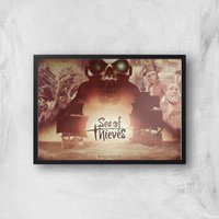 Sea Of Thieves 2nd Anniversary Giclee Art Print - A3 - Black Frame von rare