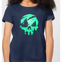 Sea Of Thieves 2nd Anniversary Skull Women's T-Shirt - Navy - L von rare