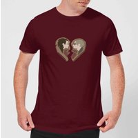 Sea Of Thieves Heart Tee T-Shirt - Burgundy - M von rare