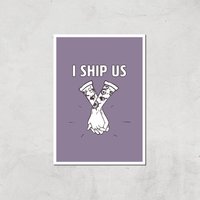 Sea Of Thieves I Ship Us Art Print Giclee Art Print - A2 - Print Only von rare