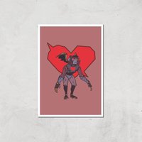 Sea Of Thieves Valentines Art Print Giclee Art Print - A4 - Print Only von rare