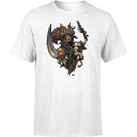 Sea of Thieves Dastardly Duo T-Shirt - White - M von rare