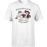 Sea of Thieves Dying For A Grog T-Shirt - White - S von rare