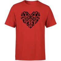 Sea of Thieves Heart T-Shirt - Red - S von rare