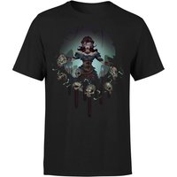 Sea of Thieves Order of Souls T-Shirt - Black - M von rare