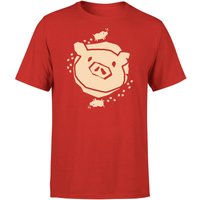 Sea of Thieves Pig T-Shirt - Red - L von rare